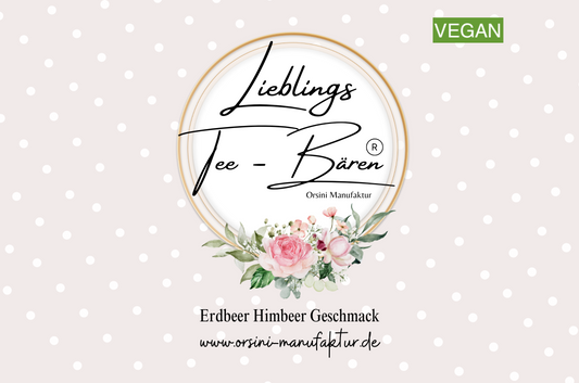 Lieblings Tee-Bären® Erdbeer Himbeer Geschmack