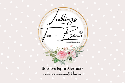 Lieblings Tee-Bären® Heidelbeer Joghurt Geschmack