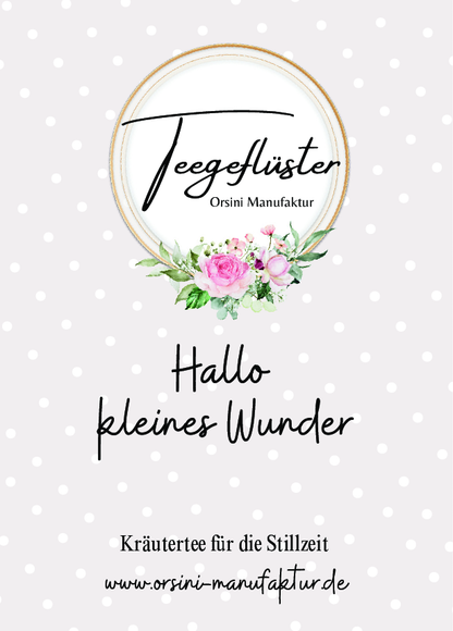 Stilltee Kräutertee / Hallo kleines Wunder